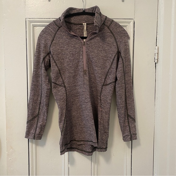 Lululemon 1/2 Zip Run Long Sleeve - Picture 1 of 6